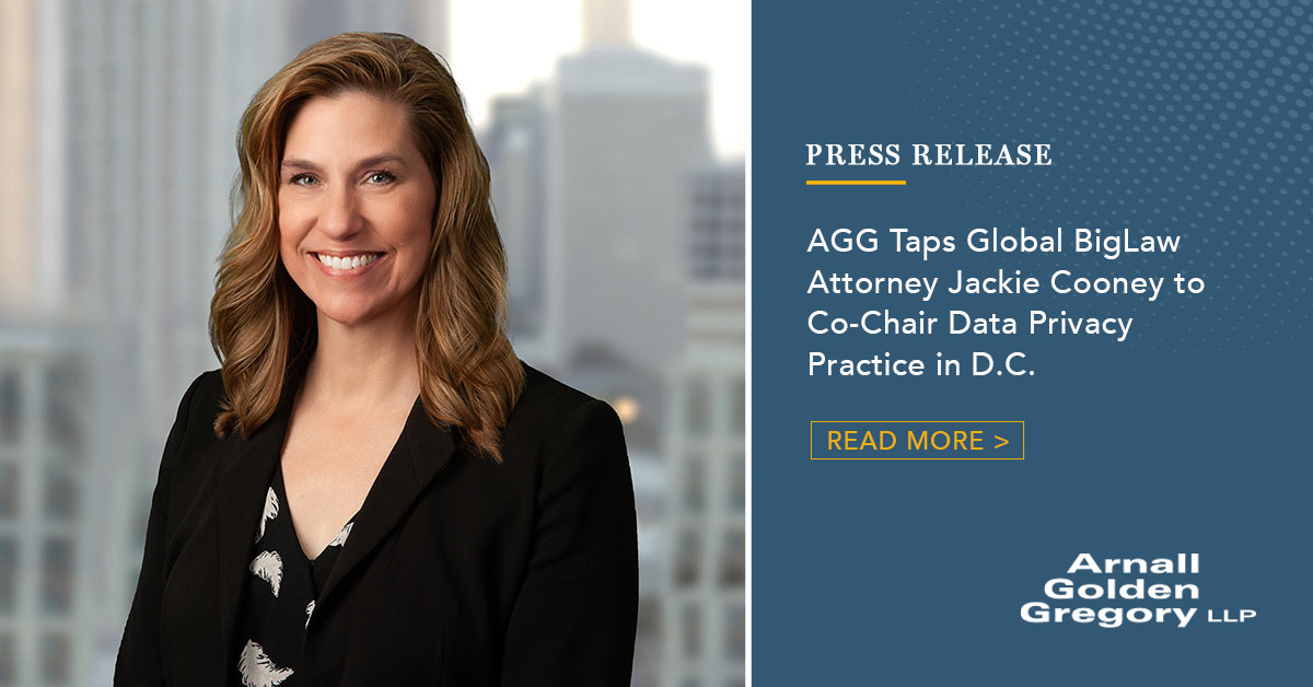 AGG Taps Global BigLaw Attorney Jackie Cooney to Co-Chair Data ...