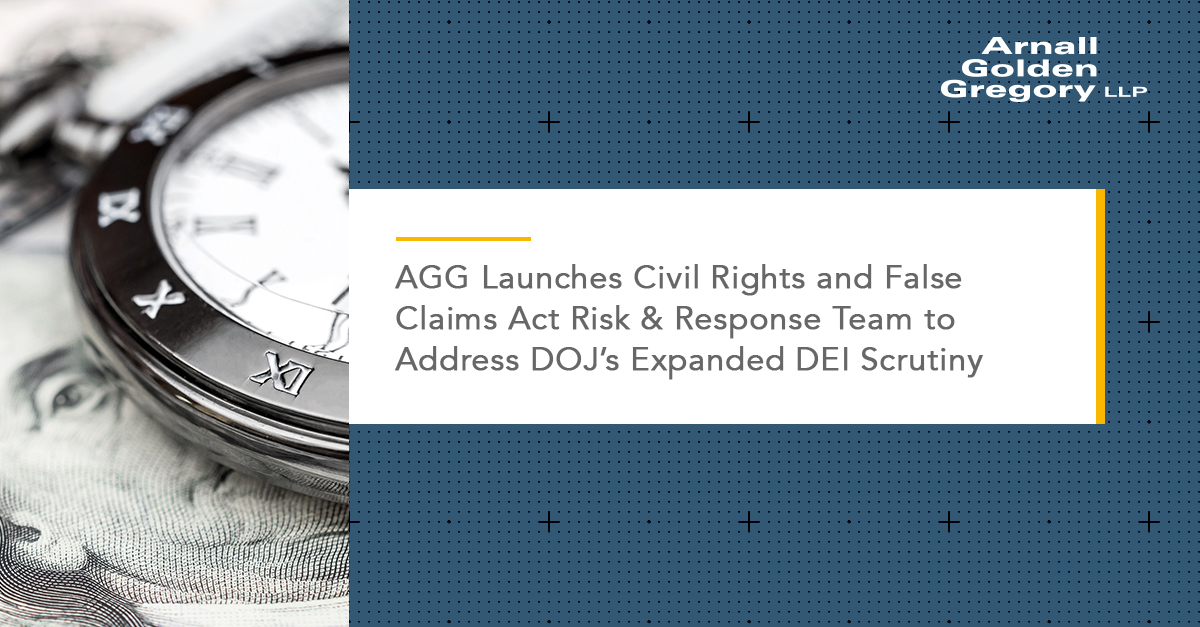 AGG Launches Civil Rights and False Claims Act Risk & Response Team to ...