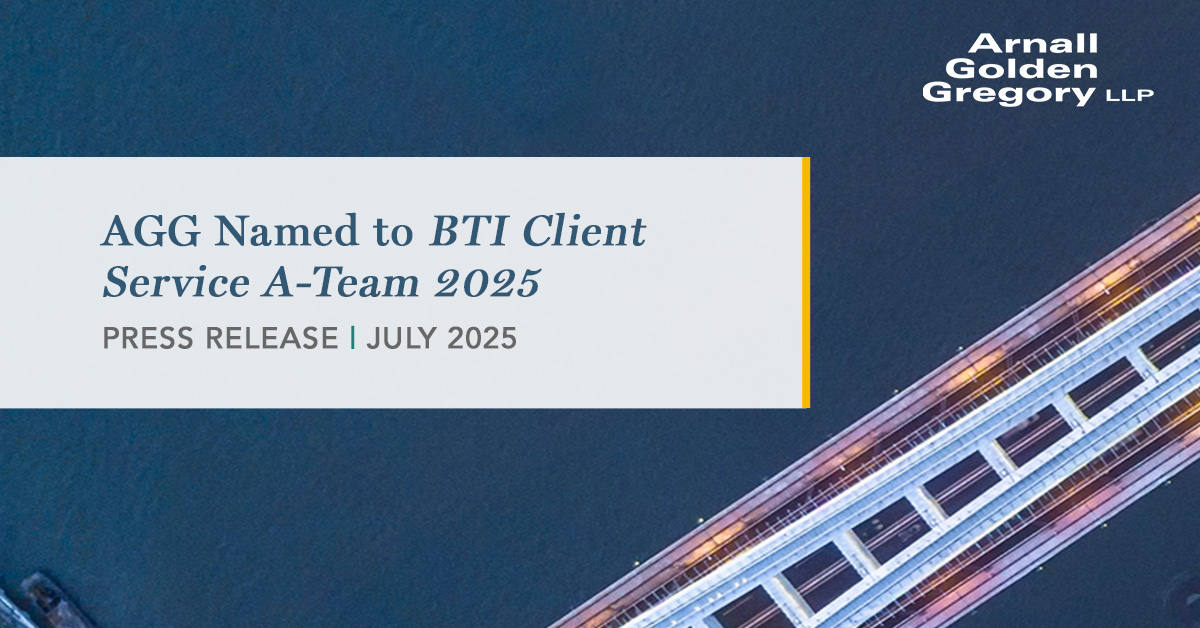 AGG Named to BTI Client Service A-Team 2025 | News & Insights | Arnall ...